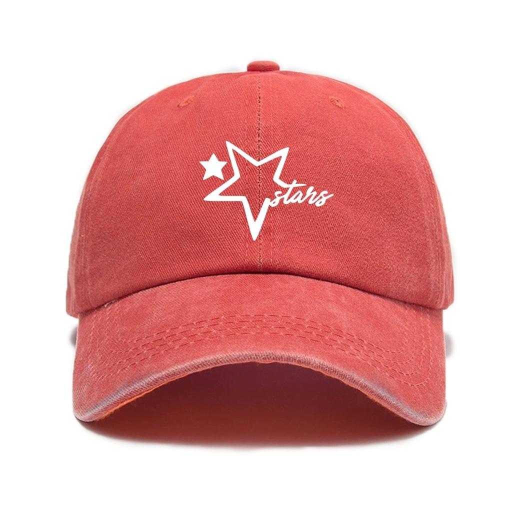 Trendy American-style Printed Peaked Cap, the Same Style for Men and Women, a Must-have Sports Baseball Cap
