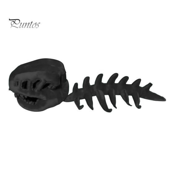 Costume di Halloween per Animali Domestici Piccoli, Costume da Scheletro di Dinosauro per Gatti, Abito con Cappuccio in Peluche, Abbigliamento Carino Spaventoso e Comodo per Gattini, Dolcetto o Scherzetto, Foto Divertente