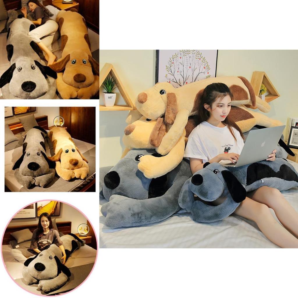 Entzückendes Plüsch-Hundekissen für Mädchen mit abnehmbarem Bezug Perfekt zum Schlafen Kuscheln