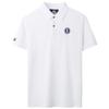Herren 220g Kurzarm-Poloshirt: Sommer Umlegekragen mit Stickerei, Leichte Businesskleidung, Hochwertige Qualität