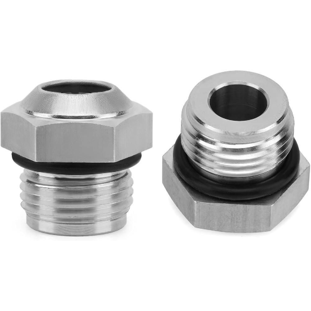 Getriebeölkühler Ölschlauchverbinder YL3Z7D273AA für 2001-08 Ford F-150 | Kompatibel mit 2001-2005 Ford Expedition, 2006-2008 Lincoln Mark LT,