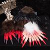 Halloween Animal Gloves, Plush LatexGhostClaw Covers, Escape Room, Haunted House ThemePark Horror Costume Props