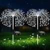 200LED Firework Lights Solar Power Outdoor Wire Flower Garden Decorate Solar Lamp for Landscape Patio Pathway Yard Lawn