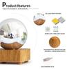 Heart-Shaped RGB 3D Firework Night Light - Dreamy Romantic Atmosphere USB Desk Lamp for Christmas and Festivals
