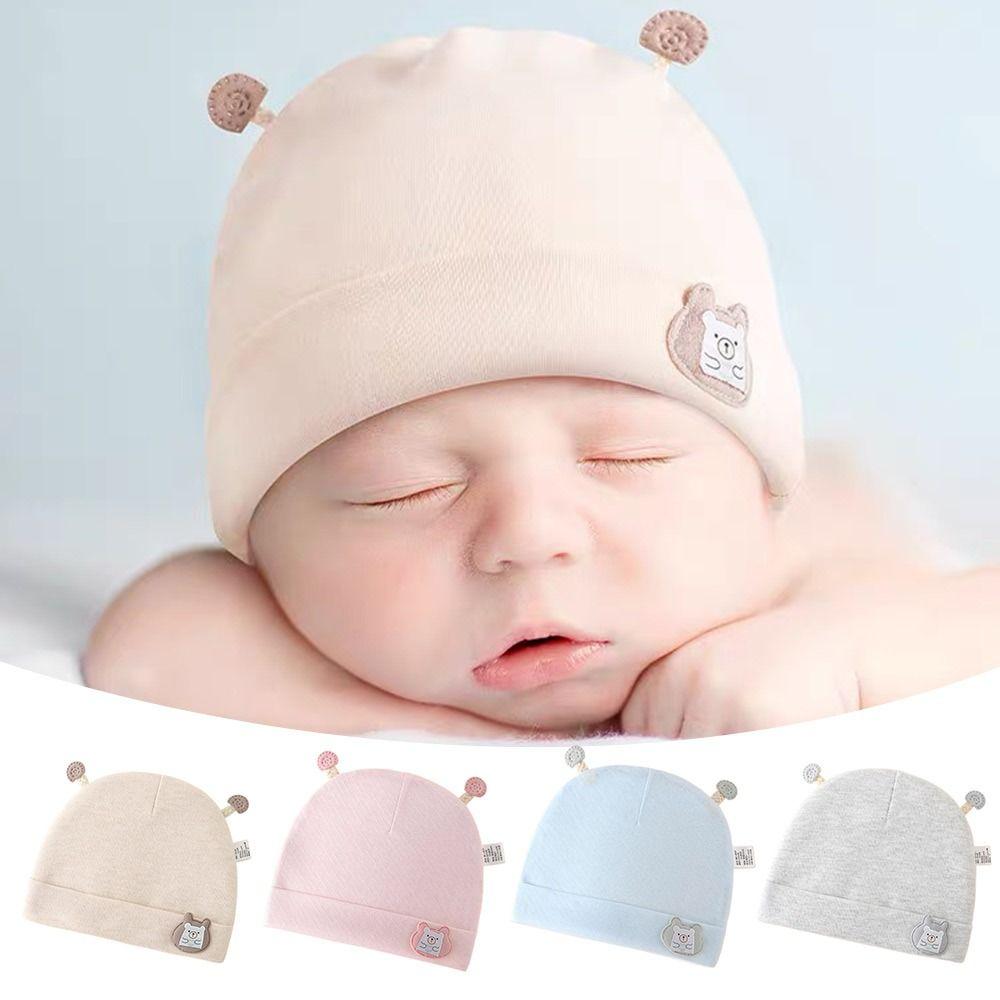 Cartoon Bär Kapuze Mützen Winter Herbst Hüte Verdickt Jungen Mädchen Wärmere Mützen Hut Outdoor