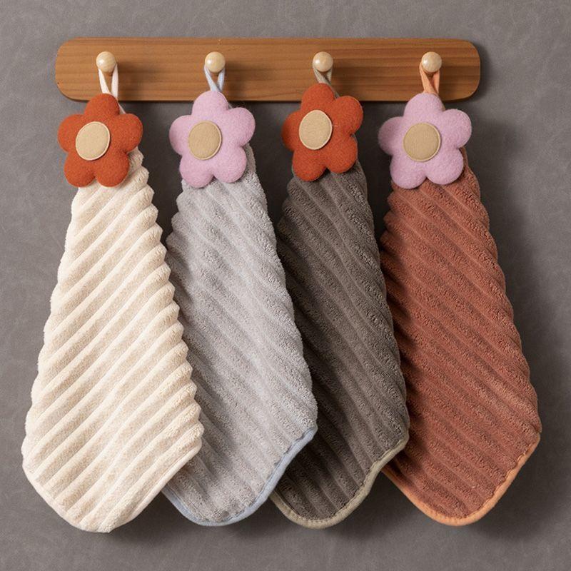 Hand towel, small towel, square towel, hanging style, cute, children's home use, quick drying, bathroom, kitchen, adult handkerchief