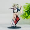 11cm Anime Harley Quinn Vsedě PVC Akční figurky s baseballovou pálkou Dekorace na stůl Model Hračky Dárek Sběratelský předmět