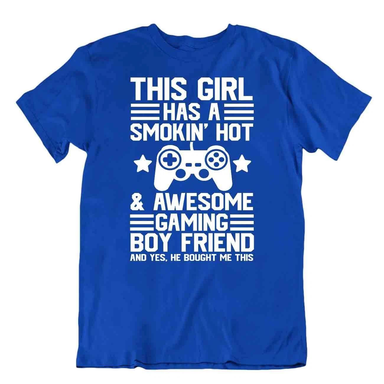 Awesome Gaming Friend Tshirt Best Cute Gamer Shirt Casual Tee S