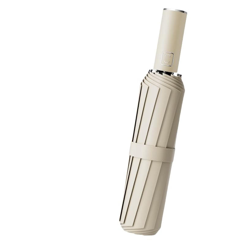 

Складной зонт от солнца и солнечного света Элегантный для мужчин и женщин Легкий, с защитой от УФ-лучей Дождь, Компактный, Защита, Блокировка, Дизайн, Стильный, Бежевый, бежевый