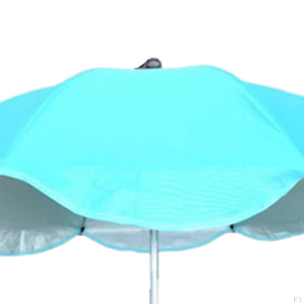Plant Umbrella Shade Cover Sturdy Sunblock Telescopic for Potted Plants Garden Outside