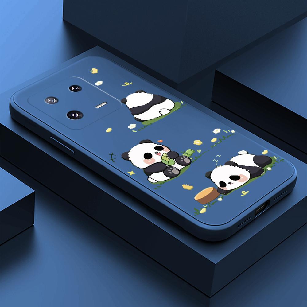 

Чехол для телефона с мультяшным красочным узором, квадратный, жидкий, силикон, TPU, полное покрытие камеры, противоударный защитный чехол для Xiaomi Redmi iPhone Xiaomi 12 Lite темно-синий