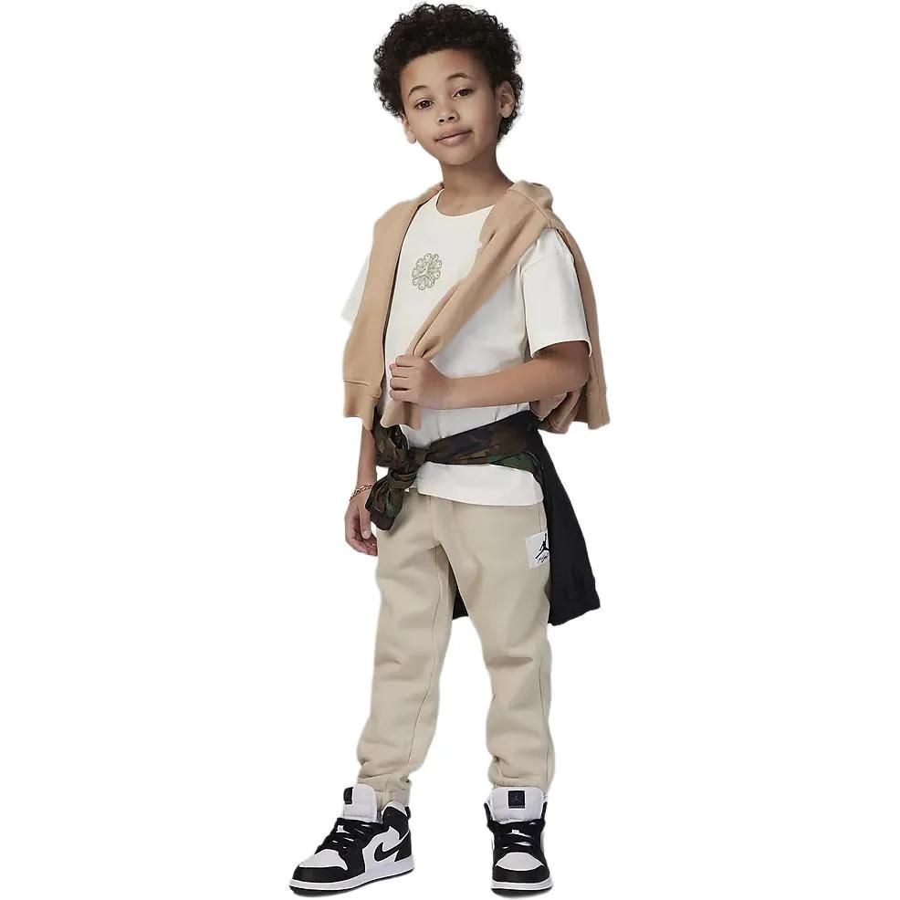 Jordan Harmony T Shirt Sail White Kids' (Unisex) T-Shirts HJ7989 133