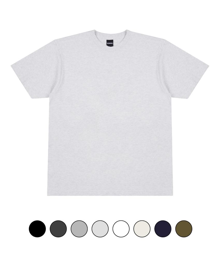CREAM SODA LAB Basic Semi-Overfit Short Sleeve T-Shirt (Type A)