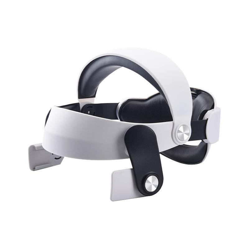 

Регулируемый ремешок для головы для VR-гарнитуры Oculus Quest 2, регулируемый, улучшает комфорт, сменная насадка на голову белый