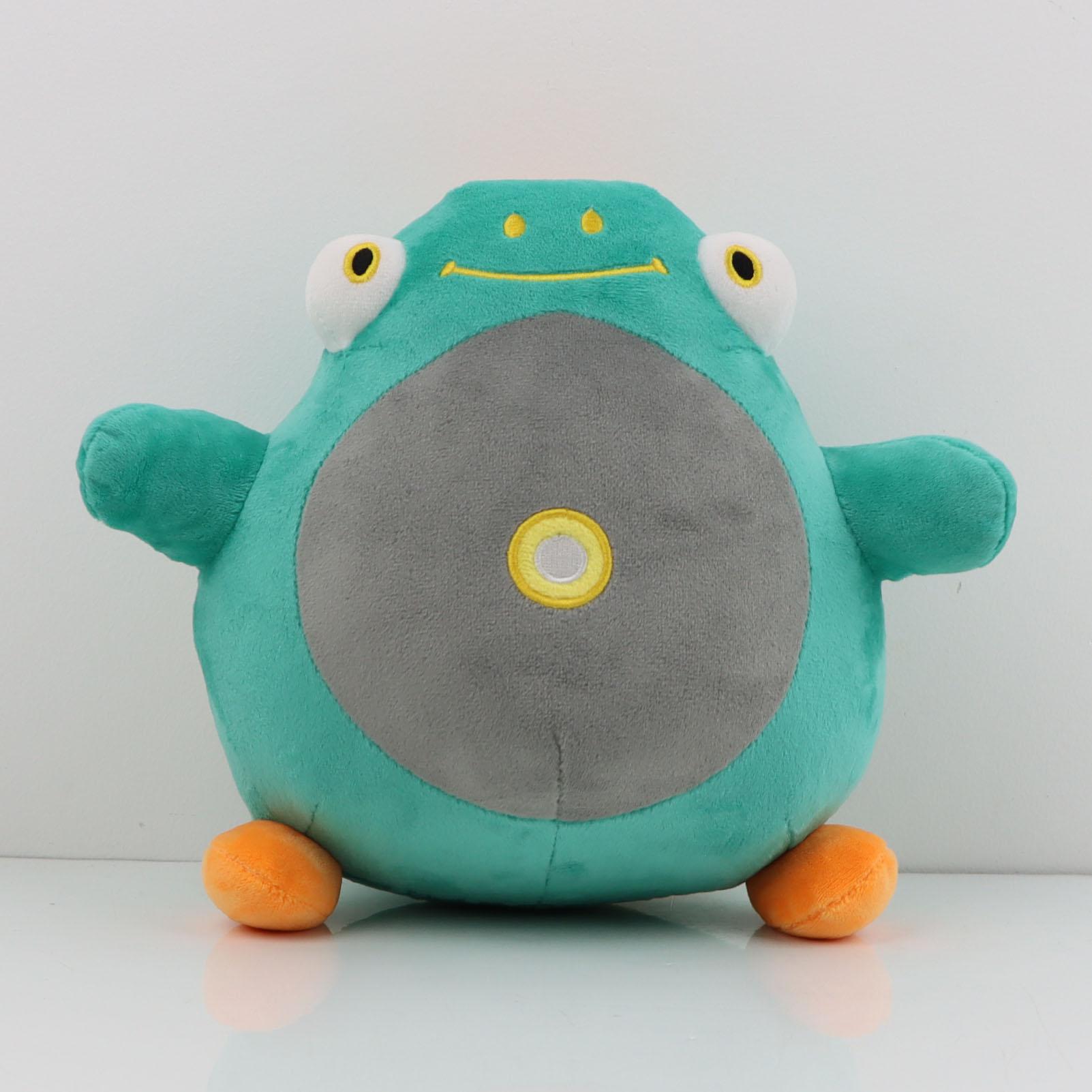 

26x23 см кавайная плюшевая игрушка мультяшная игровая кукла монстр мягкая плюшевая игрушка животное детский рождественский подарок зелёный