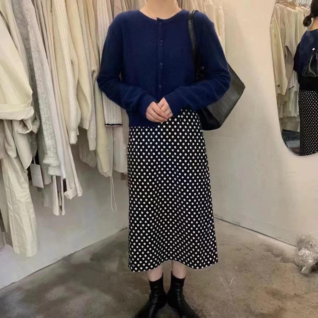 Autumn & Winter Round Neck Wool Cardigan: Women's Loose, Short, Versatile Knit Outerwear