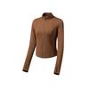 Sunscreen Clothes, Slim Fit Stand Up Collar Yoga Sports Jacket for Women, Waist Cinching and Slimming, Ice Silk High Elasticity Sunscreen Suit