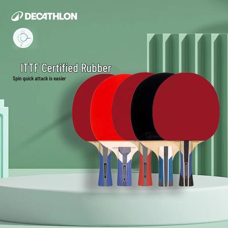 Decathlon 4-stjärnig nybörjarbordtennisracket