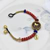 Tibetan Handmade Woven Ethnic Bracelet - Artistic, Versatile, Adjustable Rope with Unique Design