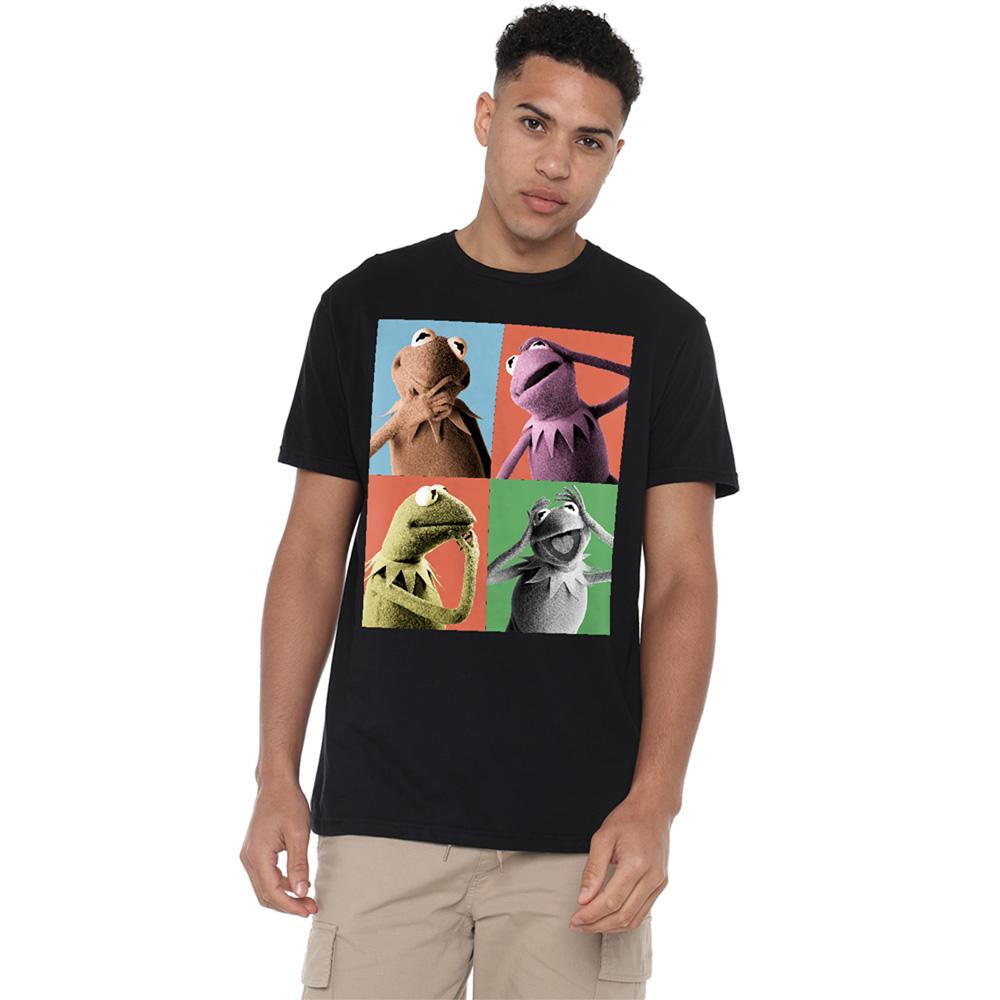The Muppets Camiseta Unisex Adulto Kermit Poses