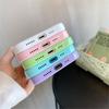 Şeker darbeye dayanıklı silikon tampon telefon kılıfı için iPhone 14 11 12 13 Pro Max X XS XR 8 7 artı SE şeffaf koruma arka kapak