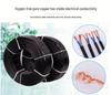 Flame Retardant Copper Core RVVB Flat Sheathed 2-Core Power Cord (0.3-1.5) - CCC Certified