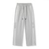 Amerikaans trendy merk gestreept splicing sport casual broek heren trend veelzijdig los recht dun sneldrogend broek