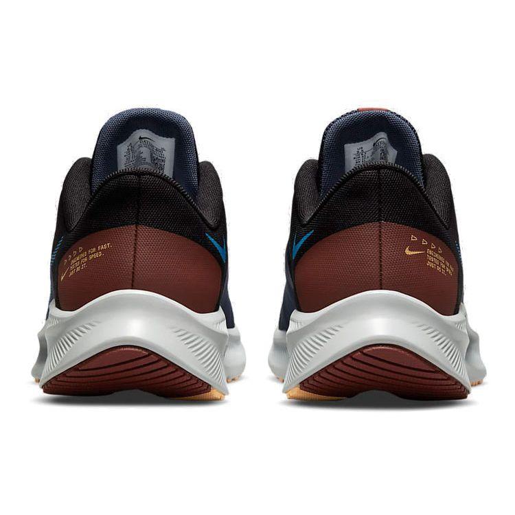 Nike Quest 4 Thunder Blue Men Sneakers Black Grey-Fog Light-Photo-Blue DA1105-400