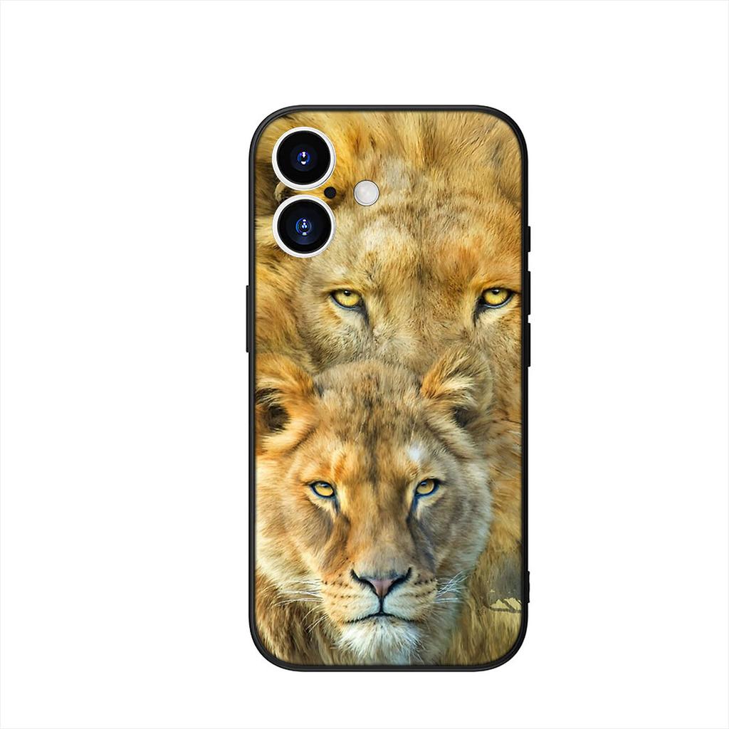 Lion Art Cover Phone Case for Motorola Moto G04 G13 G14 g45 G22 G23 G20 G32 G34 G35 G64 G82 G84 G53 G60 G72 E14 E15 E13 E22 E20