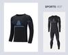 Unisex Quick-Dry Thermal Base Layer Set for Skiing: Moisture-Wicking, Sweat-Absorbing, Compression Underwear for Autumn and Winter