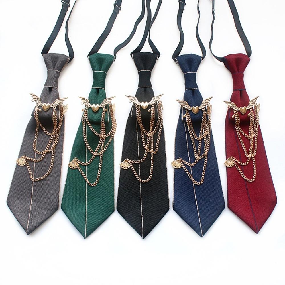 No Tie Needed JK Collar Pin Preppy Style Uniform Collar Clip Fashion Neck Ornament Student Daily