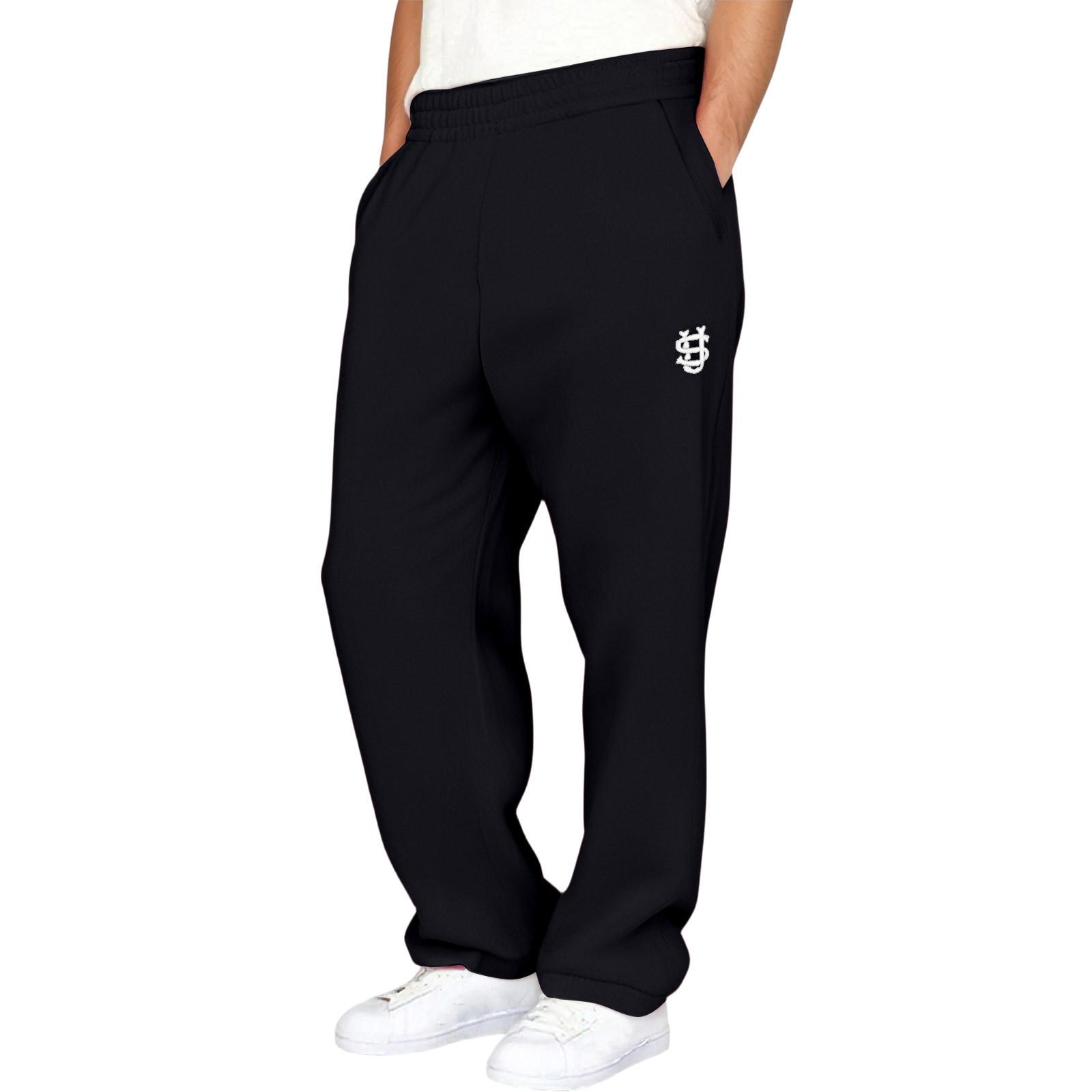 

Мужские спортивные повседневные брюки для бега, легкие походные рабочие брюки, уличные брюки L чёрный