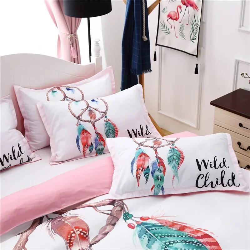 Högkvalitativt Supermjukt Röd Ros Dödskalle Sängklädesset Halloween Påslakanset 3D Benvit Bakgrund Örngott Dubbelsäng 200X200Cm