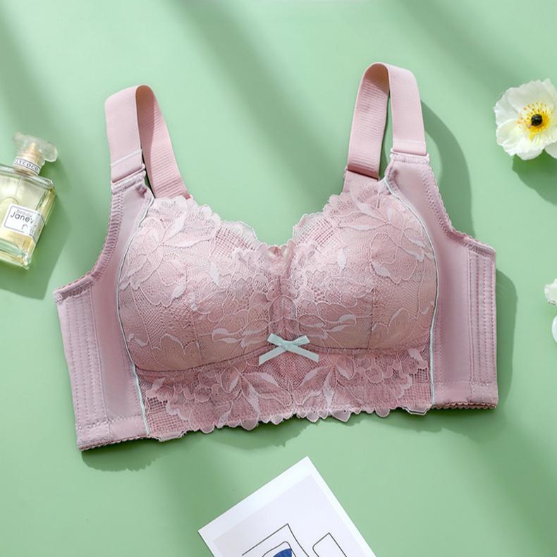 Thin Non Steel Ring Bra Women's Latex Bra Gathering Comfortable Breathable Anti Sagging Women's Push Up Bra