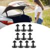 10Pcs Rear Bumper Tow Eye Cover Fastener Clips for Sport 06-09 Discovery 3 4 DYR500010 Replacement Tow Eye Cover Clips