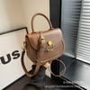 Fashion Retro Portable Small Bag Women's Bag 2025 New Trendy Shoulder Bag Trendy Shoulder Crossbody Saddle Bag