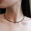Less Is More Onyx Beads Necklace