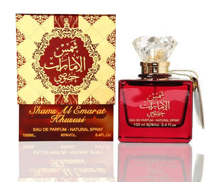 Shams Al Emarat Khususi with Deo 100ml Eau De Parfum Ard Al Zaafaran