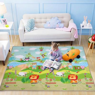 Baby Double-Sided Crawling Game Pad Infant Living Room Environmental Non-Slip Odorless Waterproof Childrens Floor Mat
