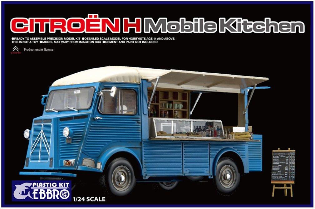 

Ebro Scale H Mobile Kitchen Plastic Model 25008 1/24 Citroën