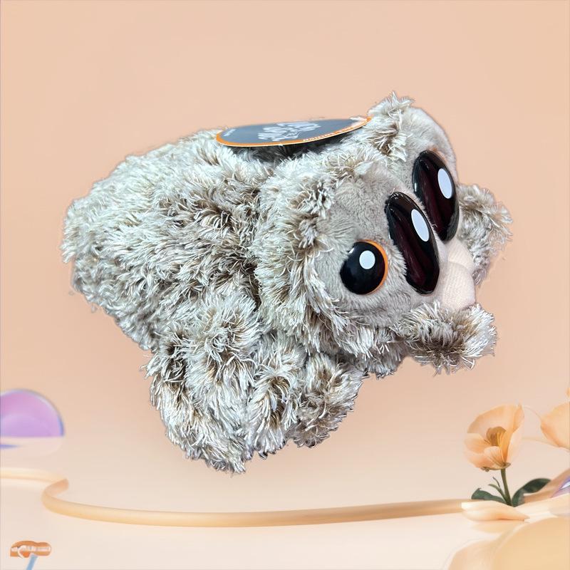 Lucas the Spider Plush Doll Figurine - Jumping Spider Christmas Toy
