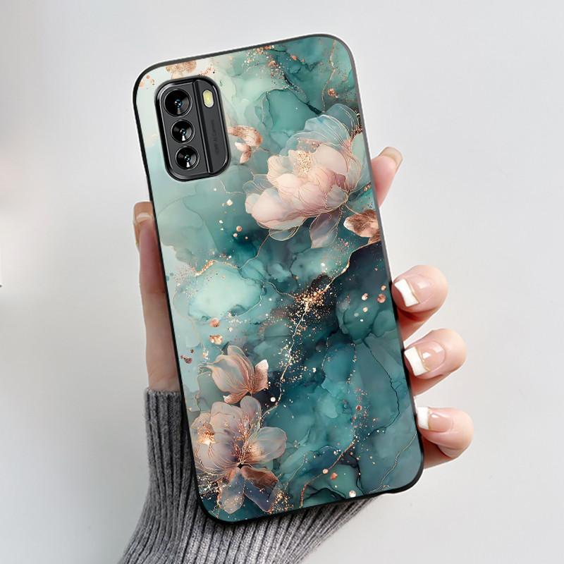 Popular Cartoon Black Case For Nokia G60 5G Cute Puppy Flying In The Sky Pattern Shell For Nokia G100 Anti-scratch Soft Casing