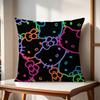 Kawaii H-Hello K-Kitty Cushion Cover For Pillow Printing Sofa Decoration Home Car Room Coffee Shop Office Nordic Simplicity