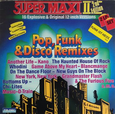 LP Deska RŮZNÍ Super Maxi II Pop Funk Disco Re 6286311 TELDEC 1983 Japonsko Tanec Elektronika Použité