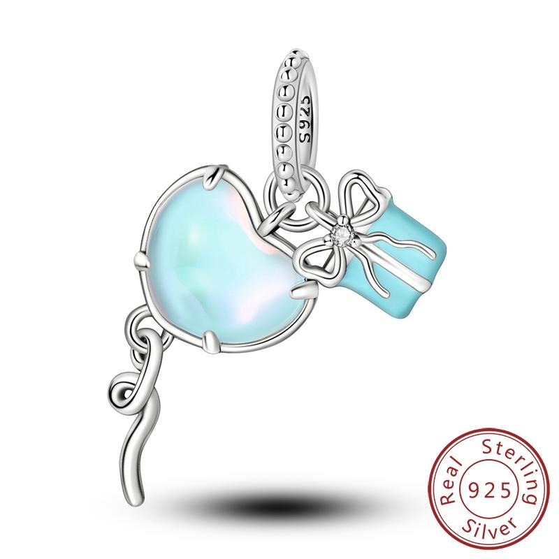 Real Copper Zircon Butterfly Travel Pendant Charms Beads Fit Original Mula Necklace Bracelet Women Jewelry