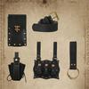 Stylish PU Leather Roleplay Belt With Decorative Alchemies Bottle Halloween Costume Accessory For Cosplay Enthusiasts