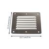 316 Stainless Steel RV Air Vent Ship Accessories Exhaust Vent Shutters No Loosening Rustproof Vent Cover Ventilator
