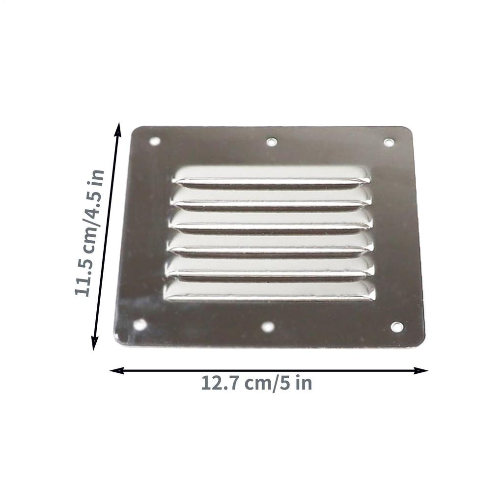 316 Stainless Steel RV Air Vent Ship Accessories Exhaust Vent Shutters No Loosening Rustproof Vent Cover Ventilator