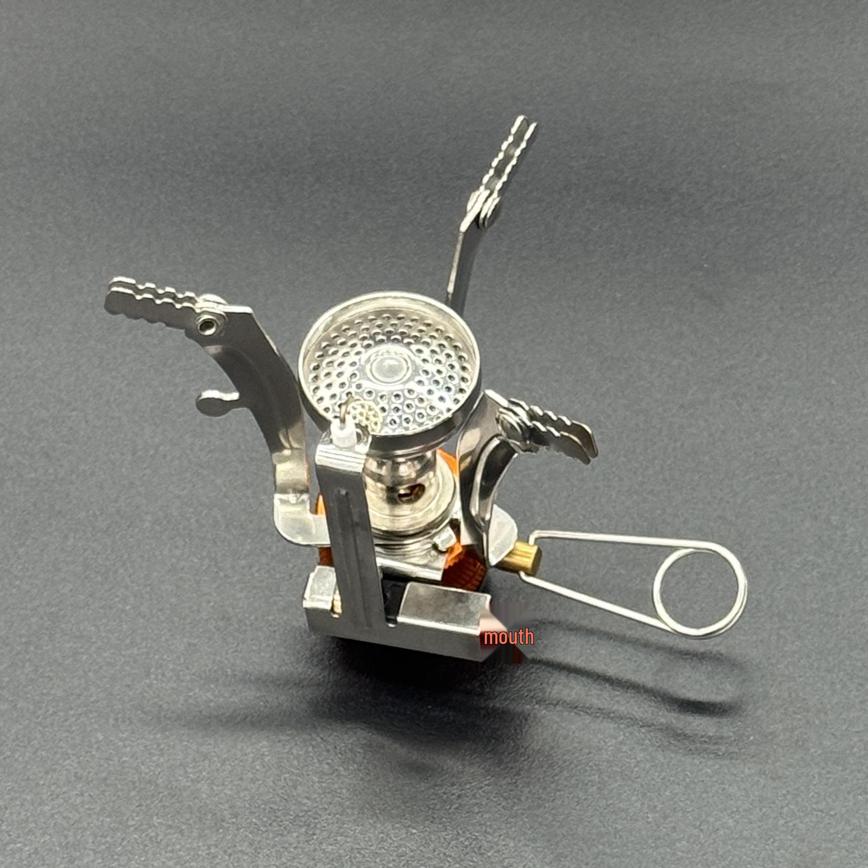 Foldable Mini Electric Cassette Stove: Portable Outdoor Camping Grill and Picnic Lighter