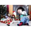 Santa Electric Toys, Christmas music dolls dance and sing Christmas fun presents with fluffy rocking hips